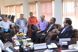 گزارش تصویری دیدار شوراهای اسلامی منطقه با مدیرعامل سازمان منطقه ویژه پارس