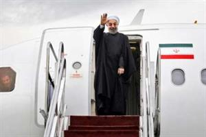 رئیس جمهور وارد فرودگاه خلیج فارس عسلویه شد