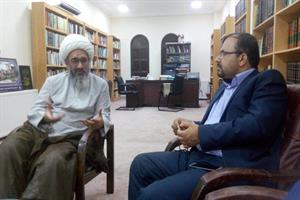 مدیر عامل سازمان منطقه ویژه پارس با آیت الله صفایی بوشهری دیدار کرد