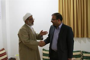 دیدار مدیر عامل سازمان منطقه ویژه پارس با امام جمعه شهر کنگان