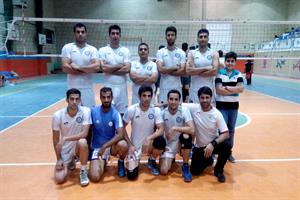 کسب مقام قهرمانی سازمان منطقه ویژه اقتصادی انرژی پارس عسلویه در مسابقات والیبال شهرستان لامرد
