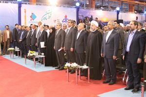 گزارش تصویری (1) /آئین گشایش فاز 12 پارس جنوبی با حضور رئیس جمهور