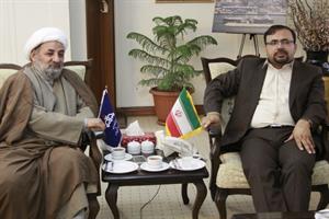 دیدار مدیرکل اوقاف و امور خیریه استان بوشهر با مدیرعامل منطقه ویژه پارس