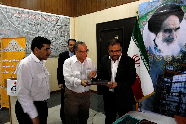 تجلیل از خبرنگاران استان بوشهر به مناسبت بزرگداشت شهید صارمی 2