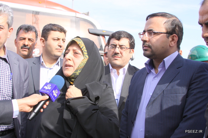 بازدید دکتر ابتکار از منطقه ویژه پارس و عسلویه 8