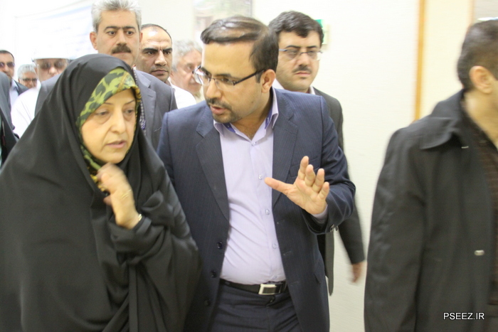 بازدید دکتر ابتکار از منطقه ویژه پارس و عسلویه 9