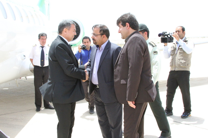 بازدید معاون رییس جمهوری ترکمنستان از منطقه ویژه پارس 4