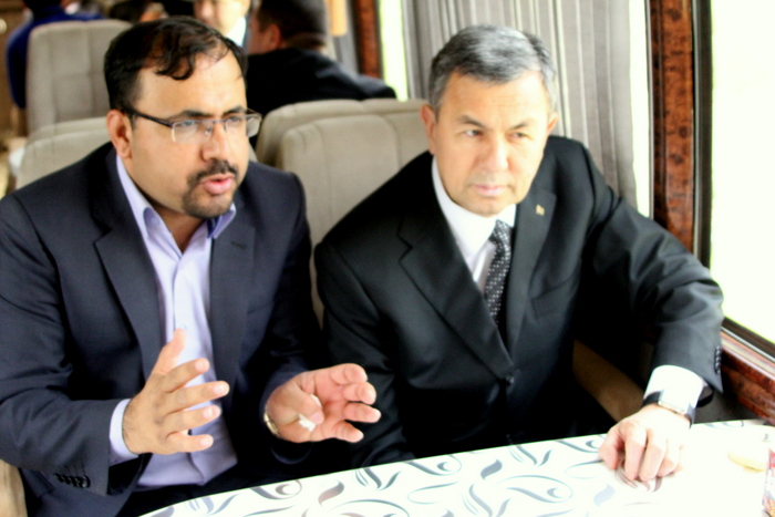 بازدید معاون رییس جمهوری ترکمنستان از منطقه ویژه پارس 8