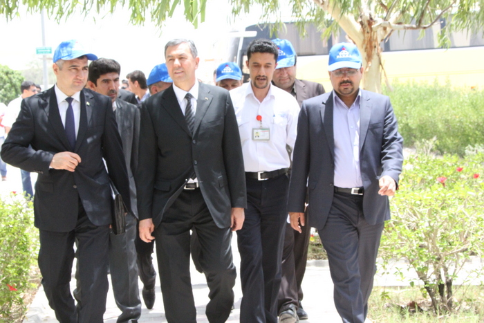 بازدید معاون رییس جمهوری ترکمنستان از منطقه ویژه پارس 16