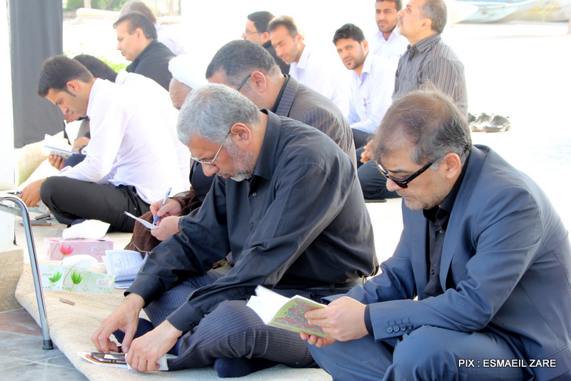برگزاری مراسم زیارت عاشوارای حسینی در جوار مزار شهدای گمنام 3