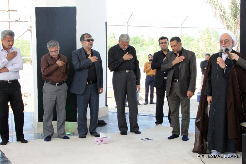 برگزاری مراسم زیارت عاشوارای حسینی در جوار مزار شهدای گمنام 19