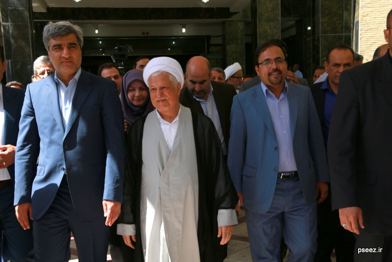 بازدید آیت الله هاشمی رفسنجانی از طرح های توسعه پارس جنوبی 34