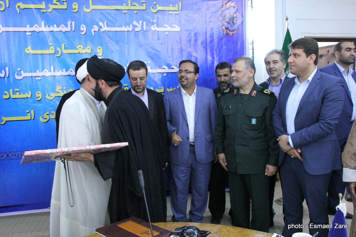 تودیع و معارفه روسای ستاد اقامه نماز 44