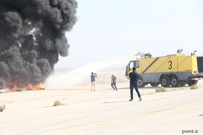 مانور دوسالانه شرایط اظطراری فرودگاه خلیج فارس 2