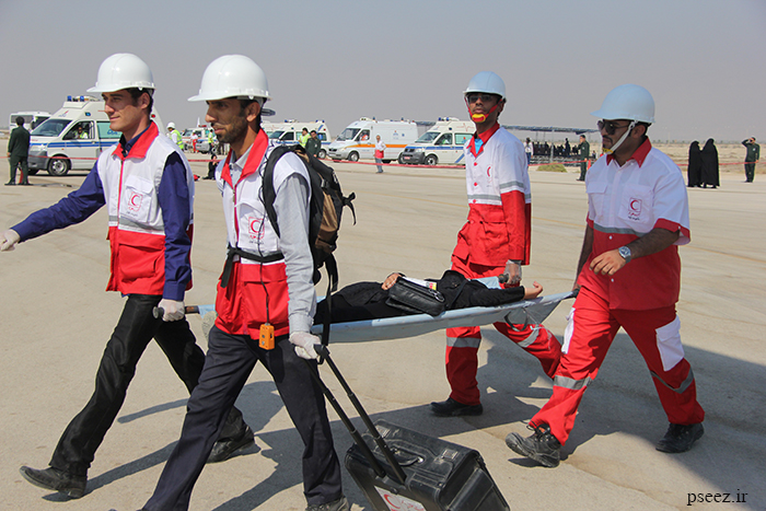 مانور دوسالانه شرایط اظطراری فرودگاه خلیج فارس 11