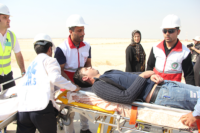 مانور دوسالانه شرایط اظطراری فرودگاه خلیج فارس 14