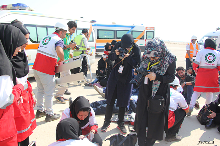 مانور دوسالانه شرایط اظطراری فرودگاه خلیج فارس 15