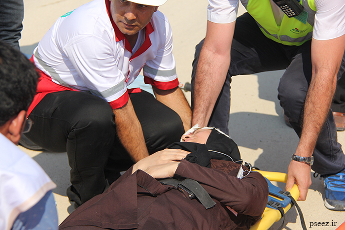 مانور دوسالانه شرایط اظطراری فرودگاه خلیج فارس 17