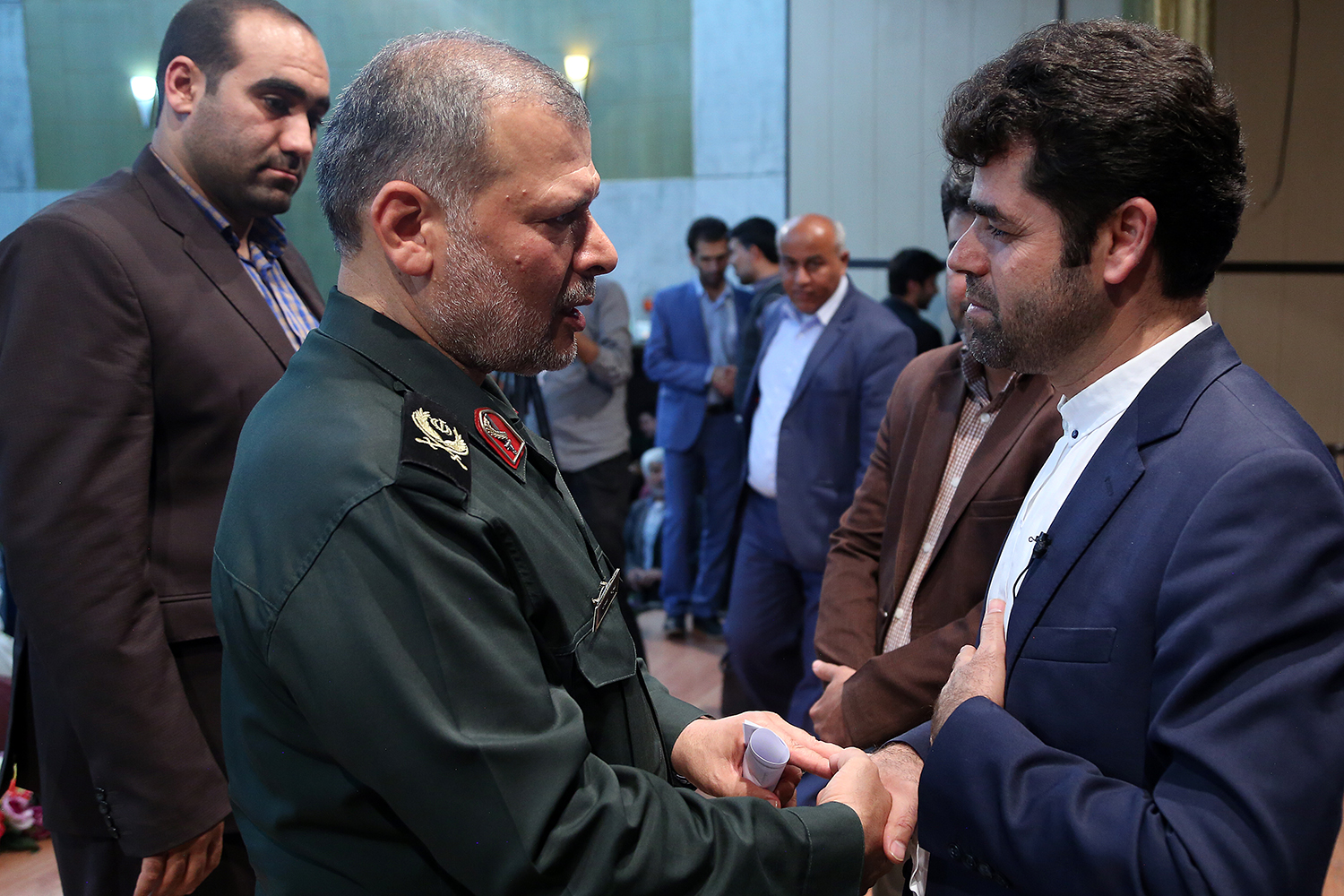 تودیع و معارفه فرمانده بسیح حضرت سید الشهدا 13