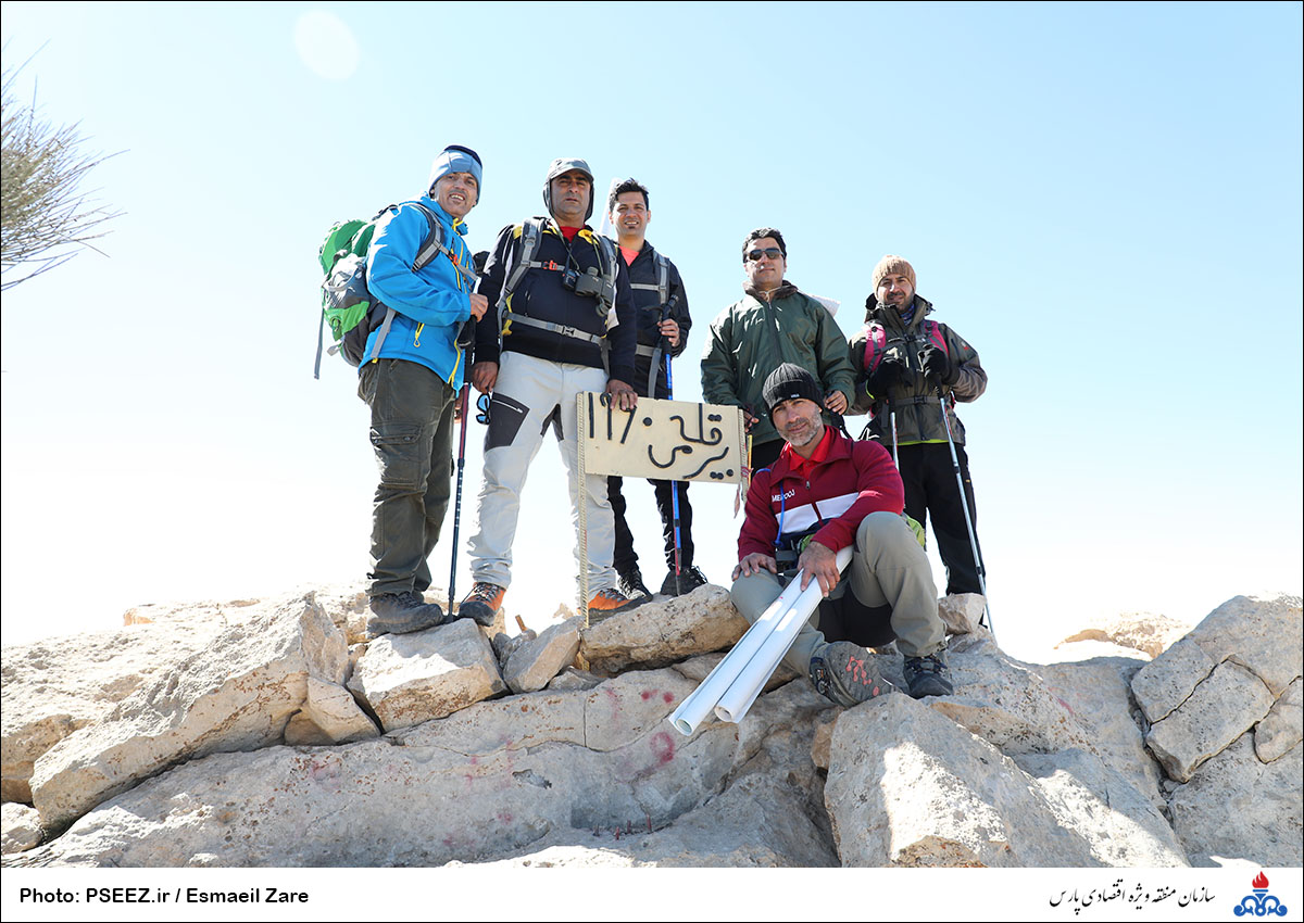 صعود کوهنوردان سازمان به قله بیرمی استان بوشهر 29