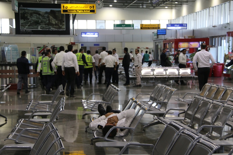 مانور تخلیه اضطراری فرودگاه 3