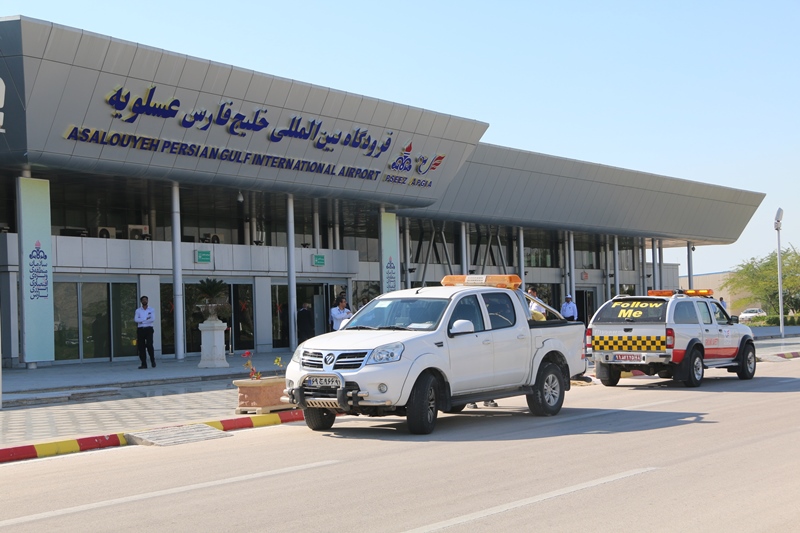 مانور تخلیه اضطراری فرودگاه 18