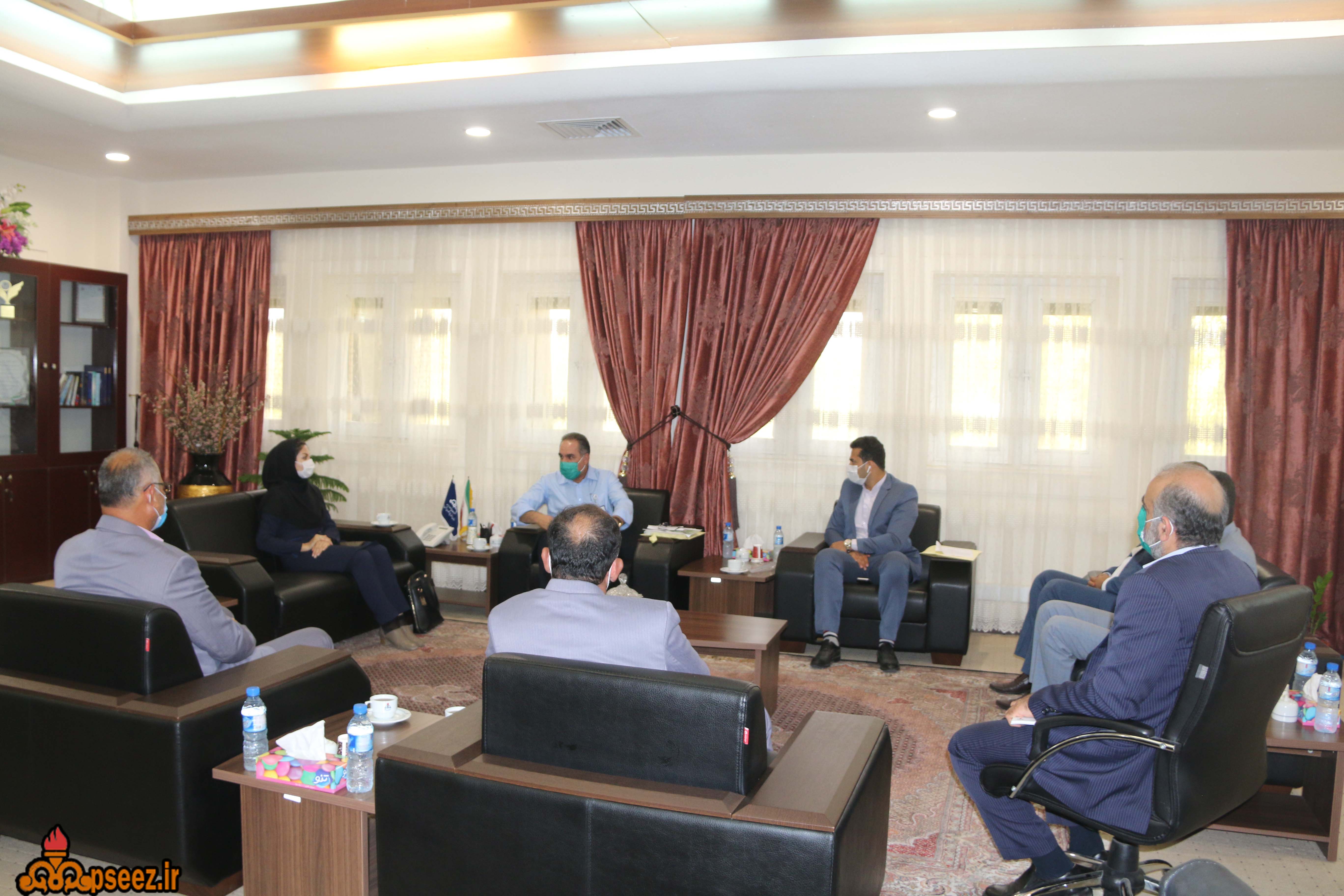 دیدار با شهردار دیر 1