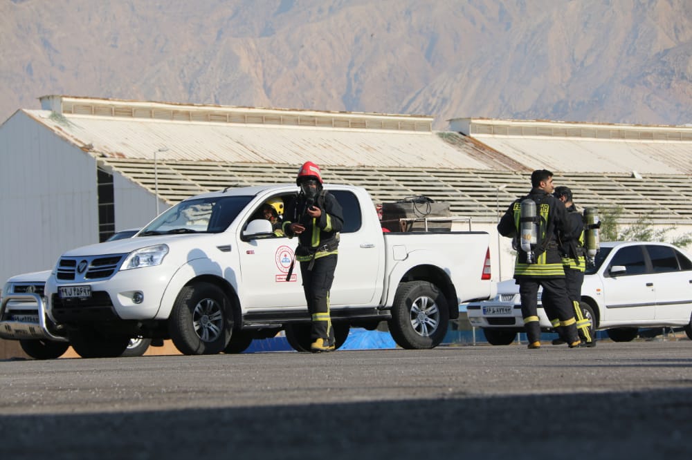 مانور نجات مصدوم بندر خدماتی 1