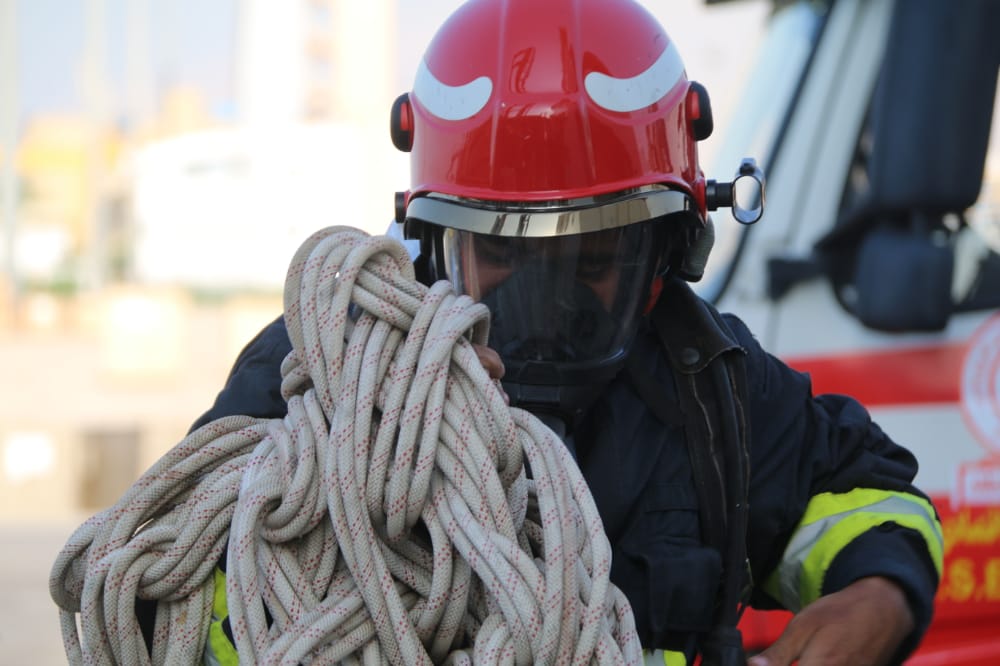 مانور نجات مصدوم بندر خدماتی 10