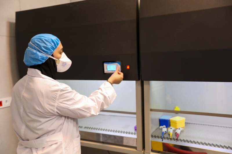 افتتاه آزمایشگاه مدرن تشخیص کوبید 19 6