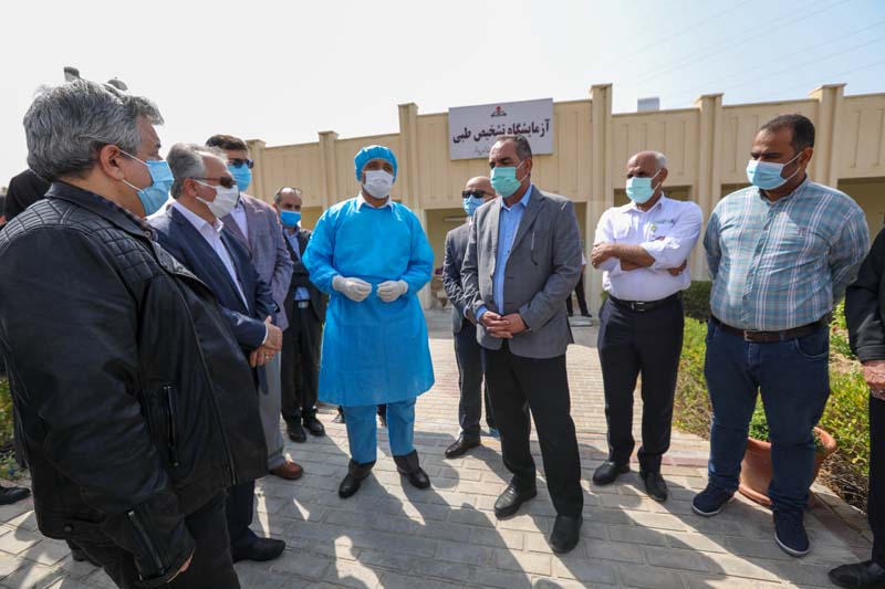 افتتاه آزمایشگاه مدرن تشخیص کوبید 19 8