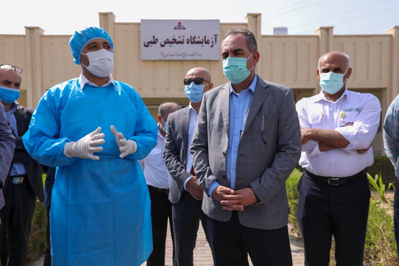 افتتاه آزمایشگاه مدرن تشخیص کوبید 19 9