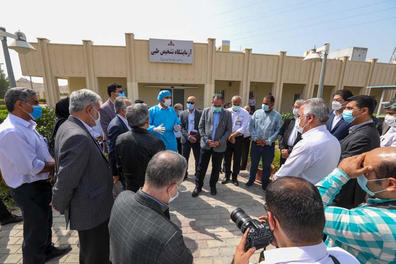 افتتاه آزمایشگاه مدرن تشخیص کوبید 19 10