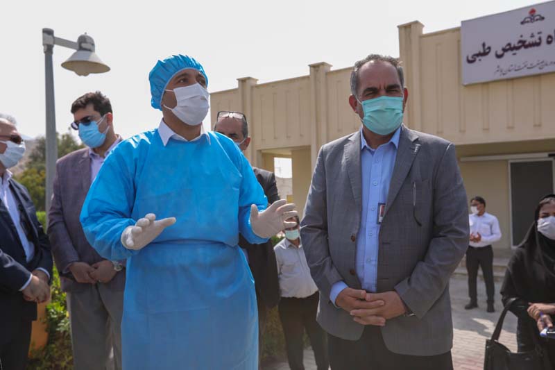 افتتاه آزمایشگاه مدرن تشخیص کوبید 19 12