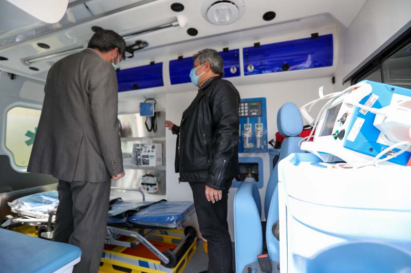 افتتاه آزمایشگاه مدرن تشخیص کوبید 19 16