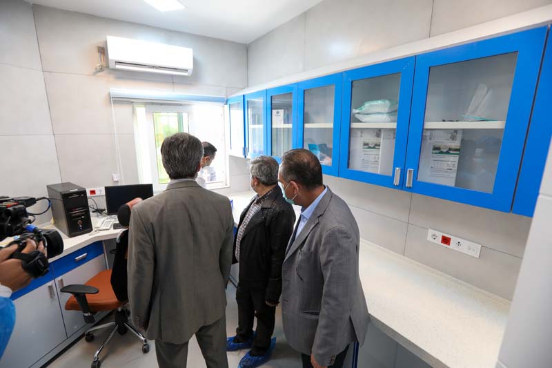 افتتاه آزمایشگاه مدرن تشخیص کوبید 19 20