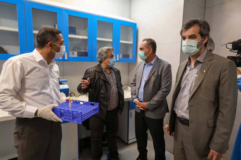 افتتاه آزمایشگاه مدرن تشخیص کوبید 19 21