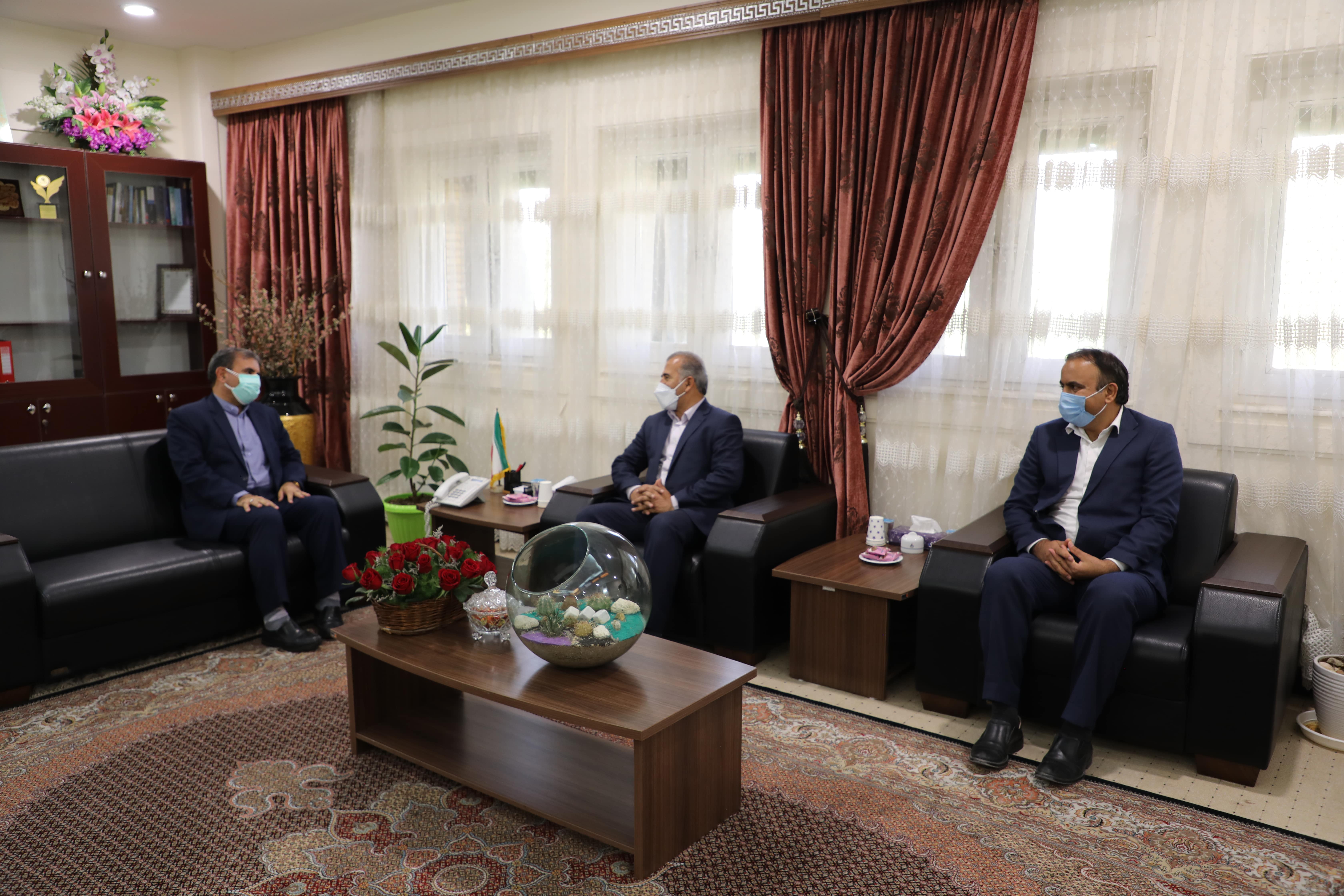 دیدار فرماندار و مدیر عامل 2