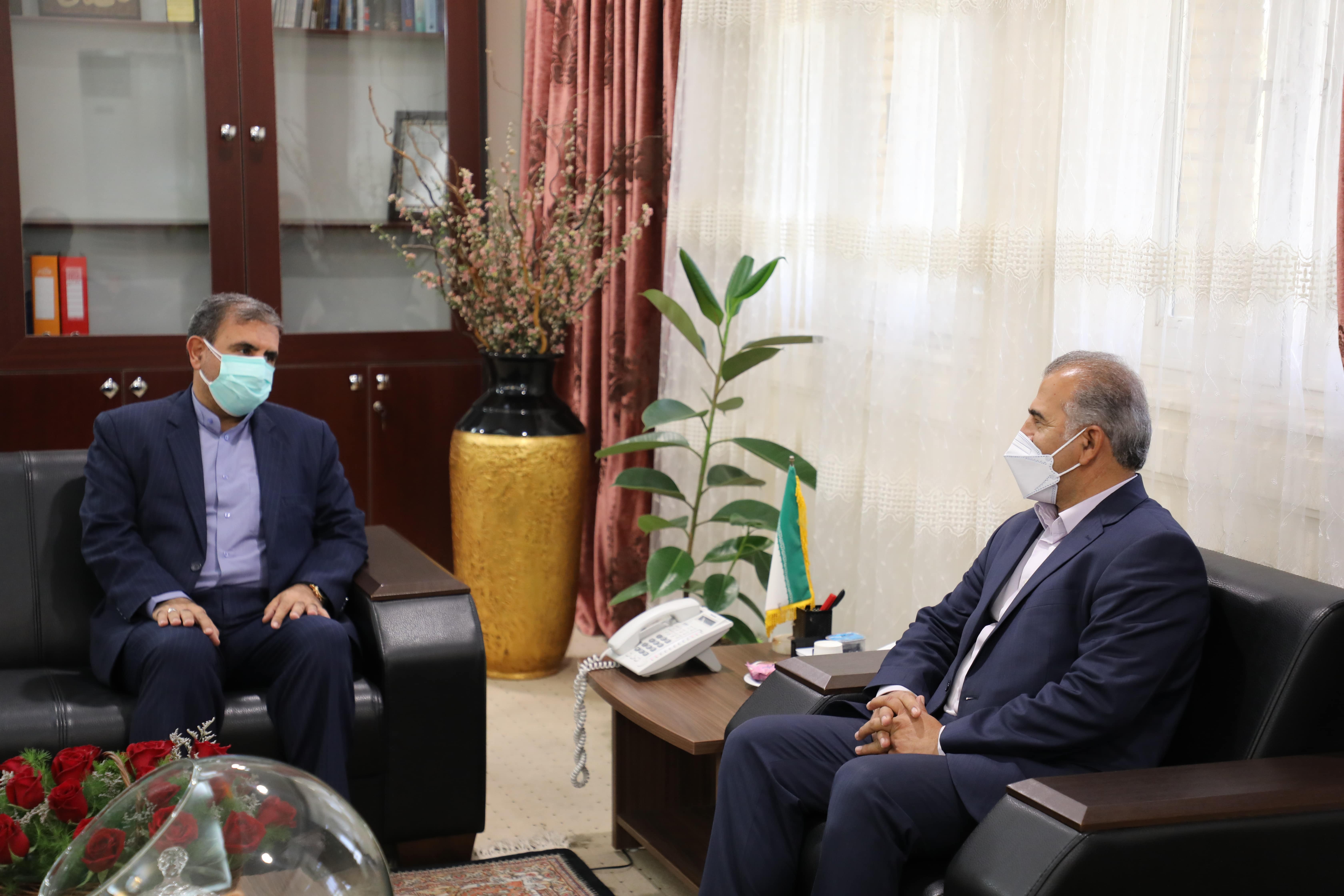 دیدار فرماندار و مدیر عامل 5