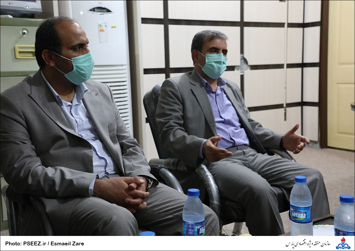 دیدار مدیرعامل با امام جمعه کنگان 5