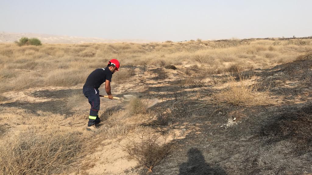 مهار آتش سوزی ساحل کبکان 3