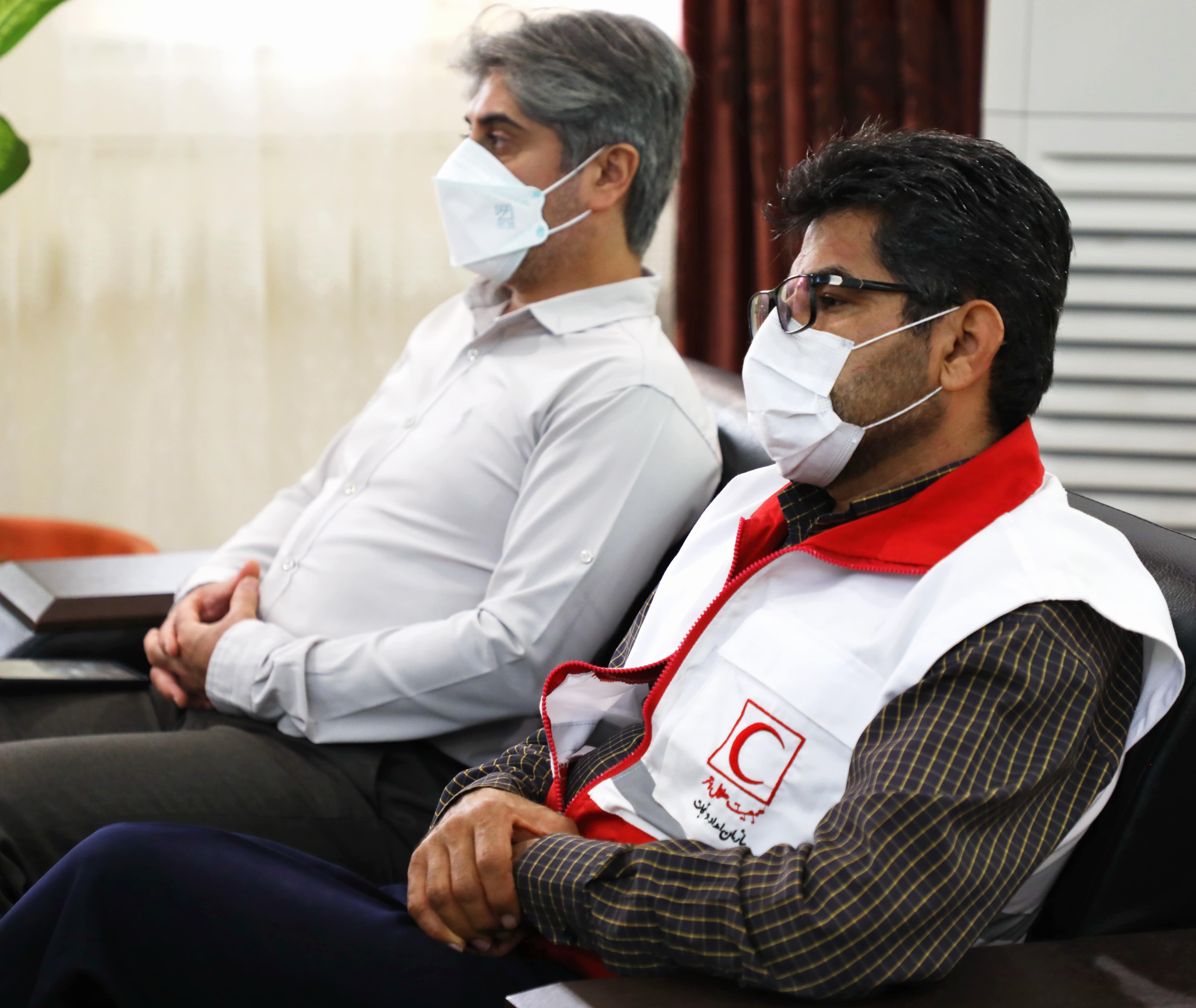 دیدار با مدیر عامل جمعیت هلال احمر 5