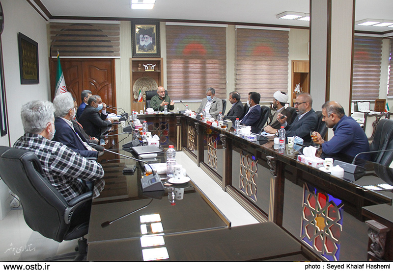 دیدار با استاندار بوشهر