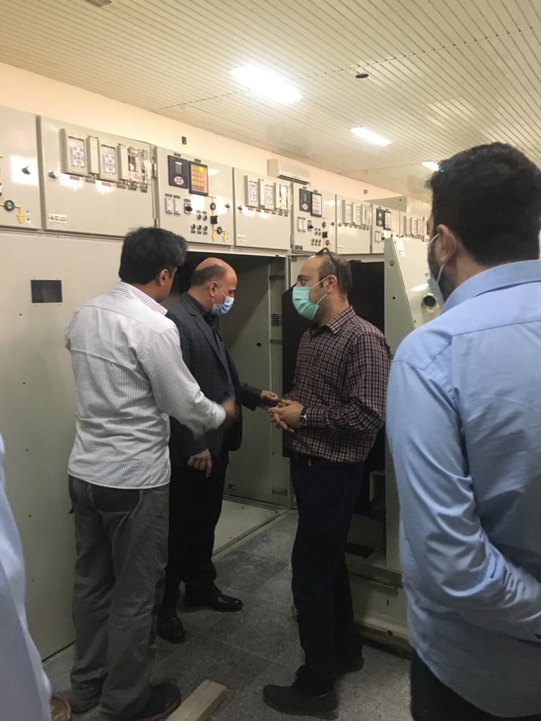 بازدید معاون فنی مهندسی سازمان 5