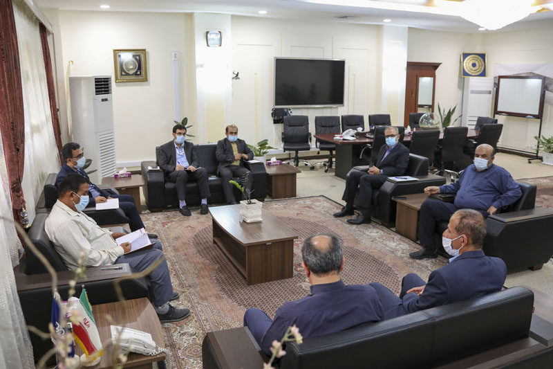 جلسه مدیرعامل و شورای چاه مبارک 13