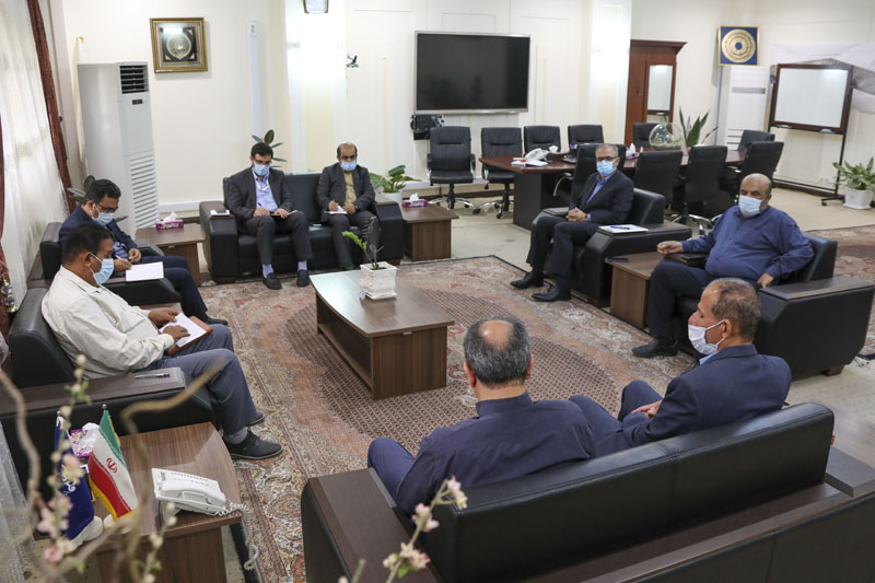 جلسه مدیرعامل و شورای چاه مبارک 14