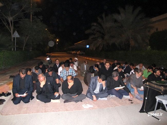 شب عاشورا در کمپ گلستان