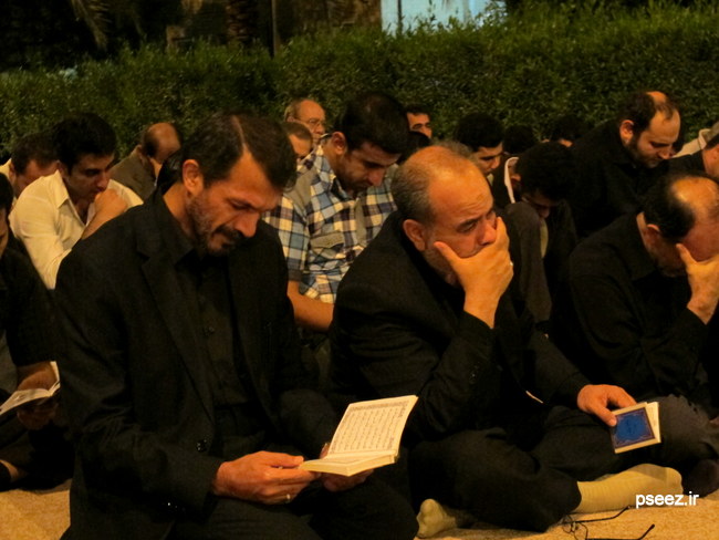 شب عاشورا در کمپ گلستان
