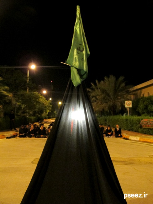 شب عاشورا در کمپ گلستان