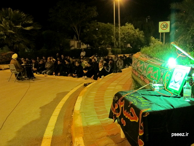 شب عاشورا در کمپ گلستان